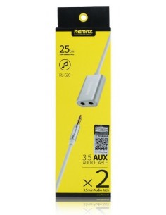 Преходник 2x3.5 FM - 3.5 Male